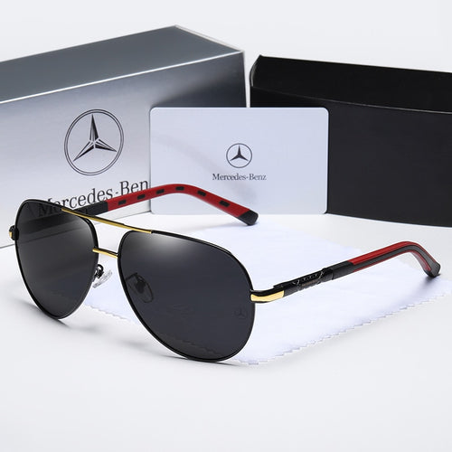 Men Vintage Aluminum Polarized Sunglasses Classic Brand Sun glasses Coating Lens Driving Shades For Men/Wome