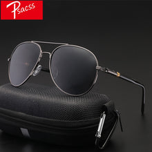 Load image into Gallery viewer, Psacss Classic Pilot Photochromic Sunglasses Men Driving Clear Polarized Lens Sun Glasses Male Vintage Brand Sunglass Oculos UV