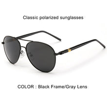 Load image into Gallery viewer, Psacss Classic Pilot Photochromic Sunglasses Men Driving Clear Polarized Lens Sun Glasses Male Vintage Brand Sunglass Oculos UV