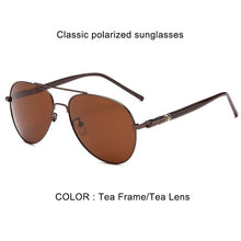 Load image into Gallery viewer, Psacss Classic Pilot Photochromic Sunglasses Men Driving Clear Polarized Lens Sun Glasses Male Vintage Brand Sunglass Oculos UV