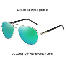 Load image into Gallery viewer, Psacss Classic Pilot Photochromic Sunglasses Men Driving Clear Polarized Lens Sun Glasses Male Vintage Brand Sunglass Oculos UV