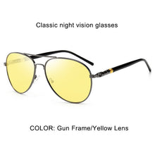 Load image into Gallery viewer, Psacss Classic Pilot Photochromic Sunglasses Men Driving Clear Polarized Lens Sun Glasses Male Vintage Brand Sunglass Oculos UV